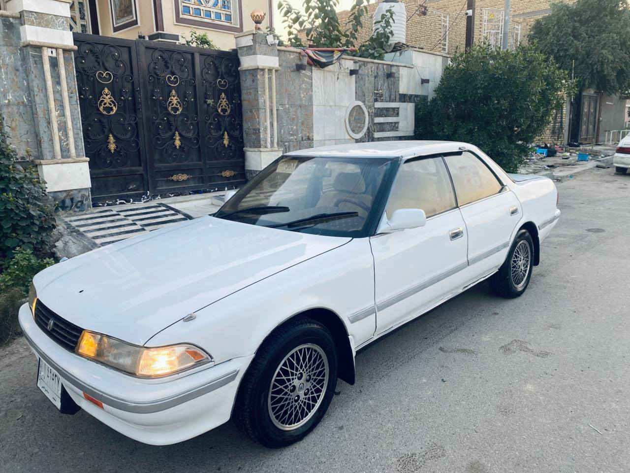 السلام عليكم 🫡 ***********
تويوتا مارك مسطره 1990
مكفوله كص ونقل جثه وعيب شرعي مكينه وكير ونجي جدد
حداده جديده طخم تاير جدد 
دواخل جديده كارتون سياره جاهزه رقم نجف مشروع وطني تحويل بجميع المحافظات السعر 46 وبي مجال للشراي عنوان ناصريه مركز المدينة 
***********
