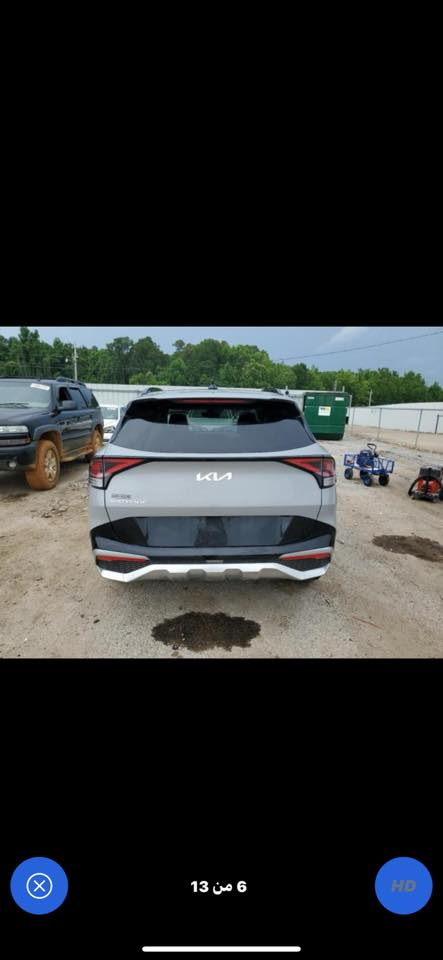 السلام عليكم سبورتج sx لون اسمنتي وارد امريكي حادث موضح بل صور صور مزادها بل منشور بدون ايرباك
موصفات لsxمعروفه
بنوراما
رادار امامي وخلفي
تحديد مسار قياده اليه
مثبت سرعه
كشنات جلد +تدفائه بل كشنات
شاشه متصله
قطعتين تبريد+تبريد بلاد شغال
سياره احله من صور
ماشيه ٢٤ الف ميل 
موديل ٢٤
بدون لوحات
215 بيها مجال بسيط 
للستفسار واتساب او تصال عل رقم 
***********
