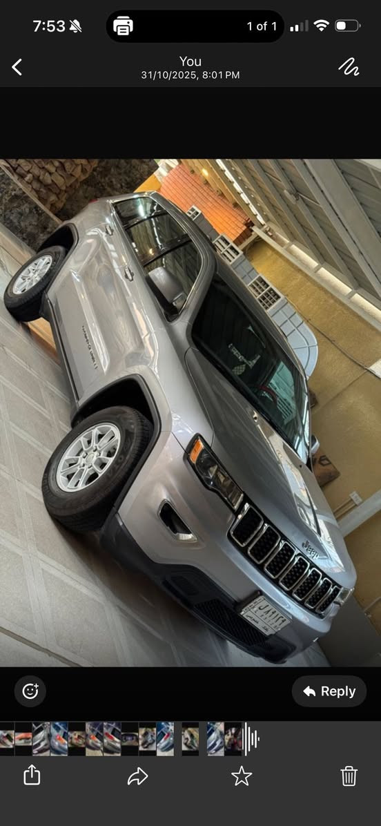 جيب لاريدو موديل 2018
محرك 3.6 ماشيه 42 الف

السياره لا ضربه ولا صبغ
السعر 260 

تقرير غرق بسيط

لاستفسار ***********
