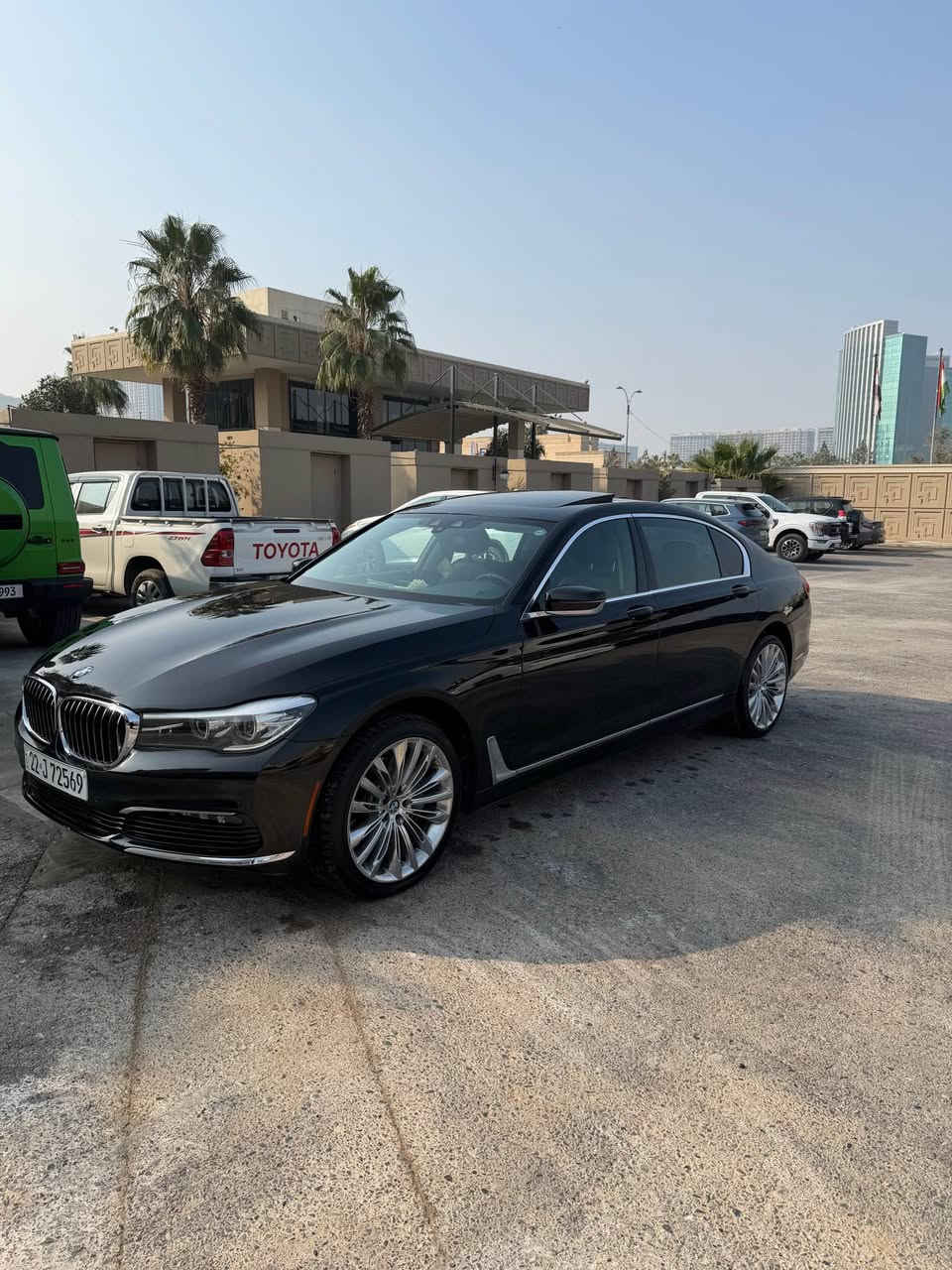 BMW 740 مۆدیل 2019 بێ بۆیاغ ماسفات امریکی  

84 هەزار کیلۆ مەتر رۆیشتوە فول مواسفات 
نرخ 330$
*********** أربيل, العراق
