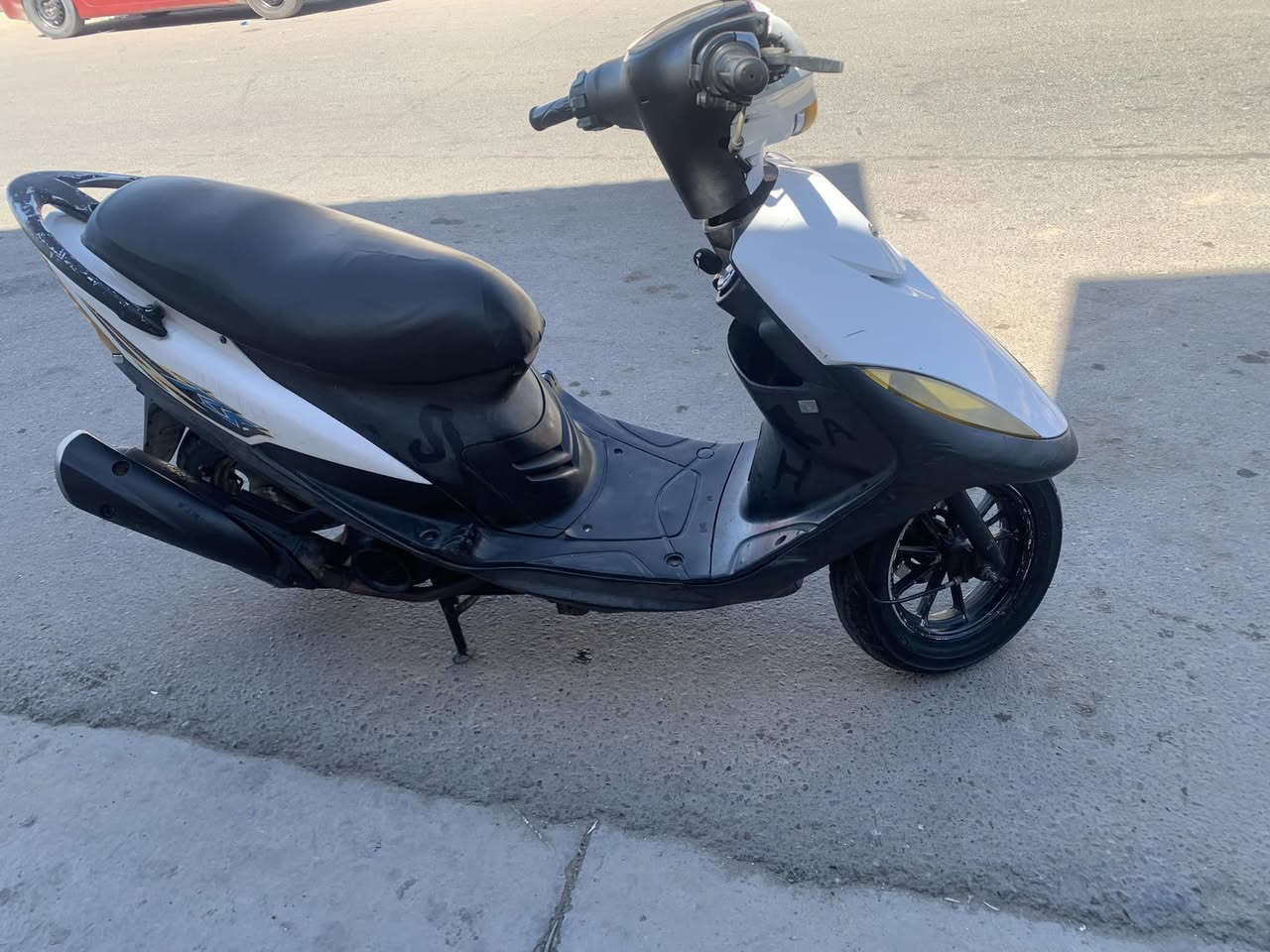 سلام عليكم دراجه ماكس لبيع كفاله عامه سعر 550 شراي يتصل *********** مكان بغداد
