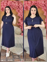 فستان نسائي • كريشة قطن • مقاسات L-3XL