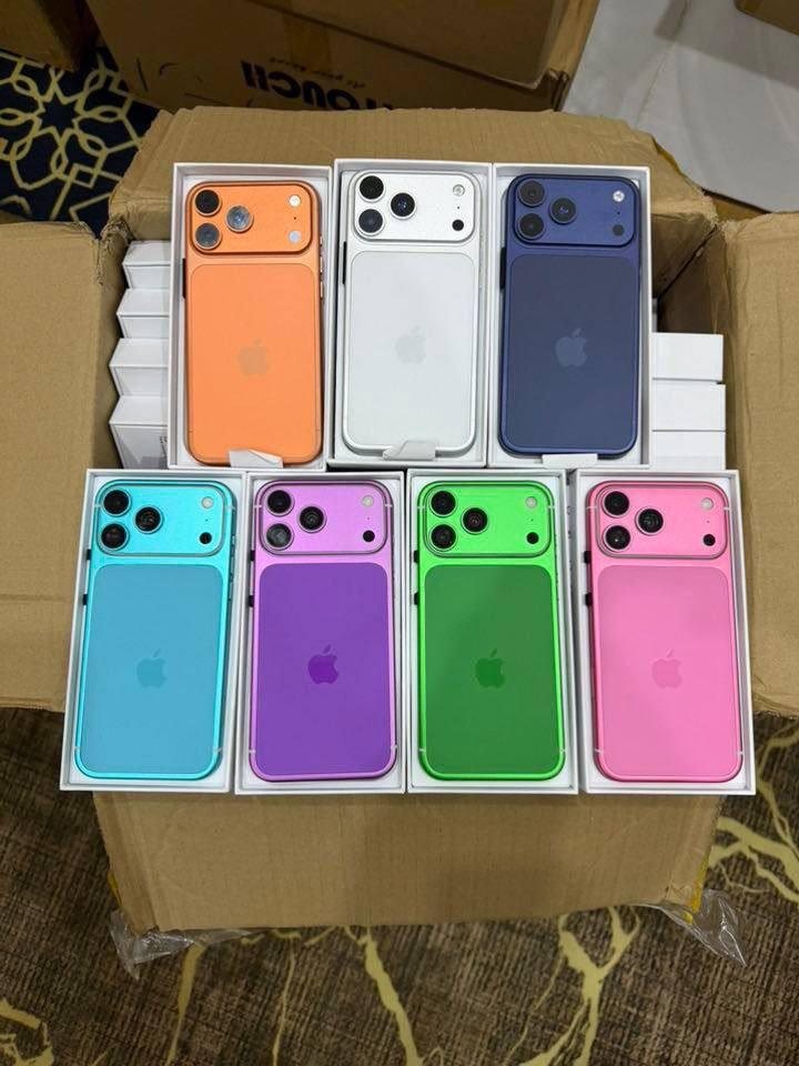 ايفون 17 برو ماكس اصلي فيتنامي
ذاكرة 1000 كيكا 
اثنين شريحة سيمكارت 
سعر 170 الف وتوصيل مجاني للحجز ارسل رقمك والعنوان


**إذا كنت صاحب هذا الإعلان وتريد حذفه لأي سبب، رجاءا أرسل رسالة إلى الدعم الفني**