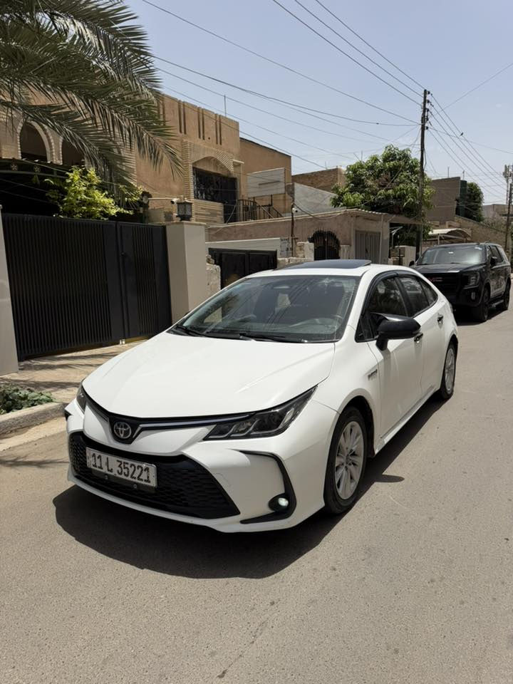 كورلا هايبرد شكل الخليجي 2024 ماشية 52 الف السيارة بدون صبغ بيهة بارد بسيط بالقمارة وبيهة طخة بالدعامية الخلفية السيارة بدون صبغ مكان السيارة بغداد حي الاعلام السعر 134 وبيهة مجال بسيط 
***********
