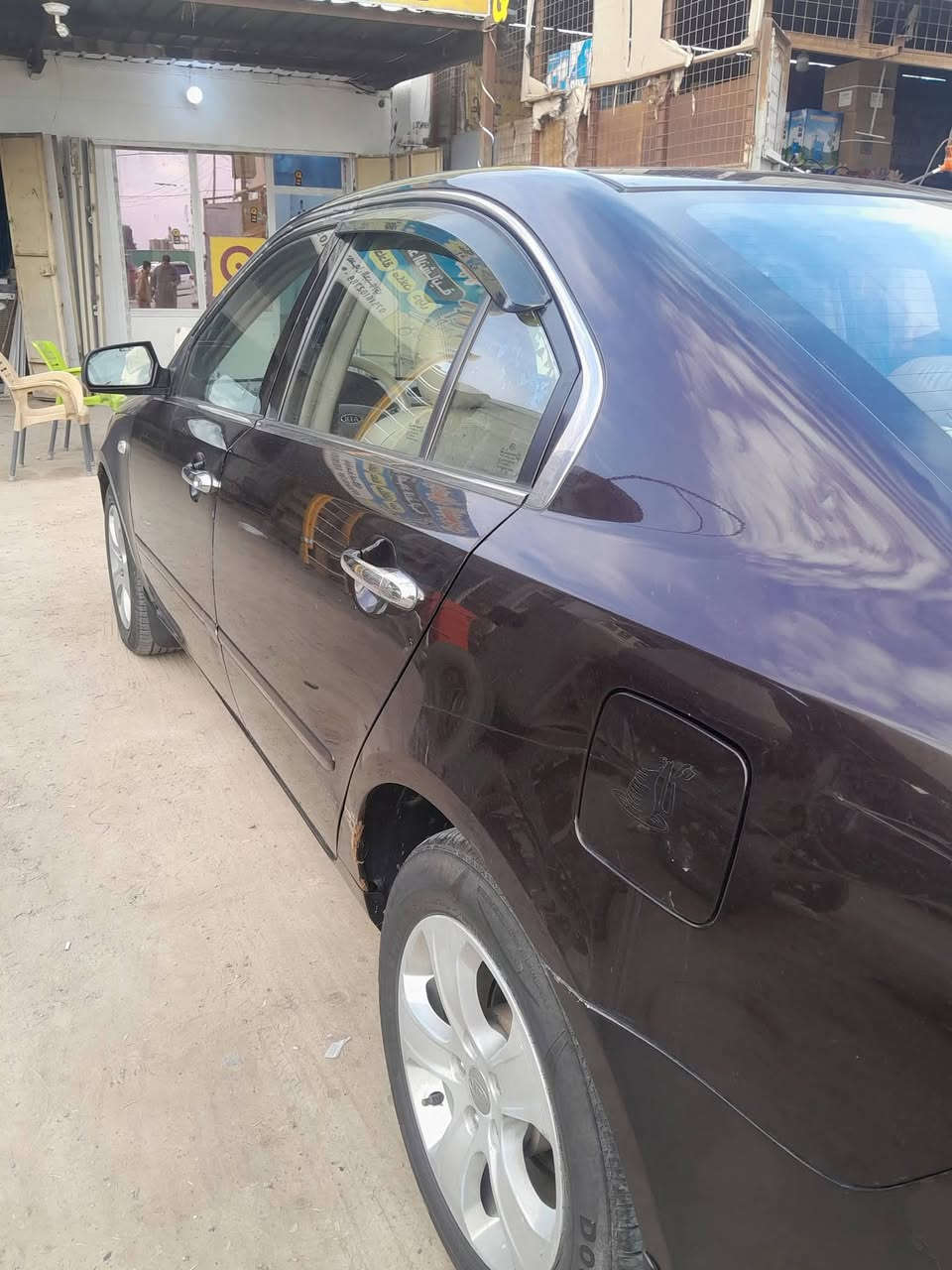 للبيع كيا اوبتيما 2008 سته سلندر 2700 خليجي  رقم بغداد باسمي
موصفات خمس تجاوي شاشه كامره تحكم ستيرن كشن كهرباء 
كير ومحرك خير من الله بيه رش صبغ الجاملغ الأمامي وجارد 
***********مكاني بابل الاسكندريه
