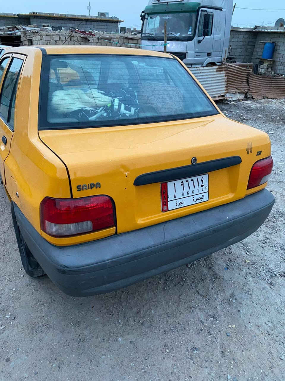 سلام عليكم سايبه موديل ١٨ايراني كير ومكينه خير من الله حداده جديده سعر ٣٧وبيه مجال العنوان البصره رقم ***********
