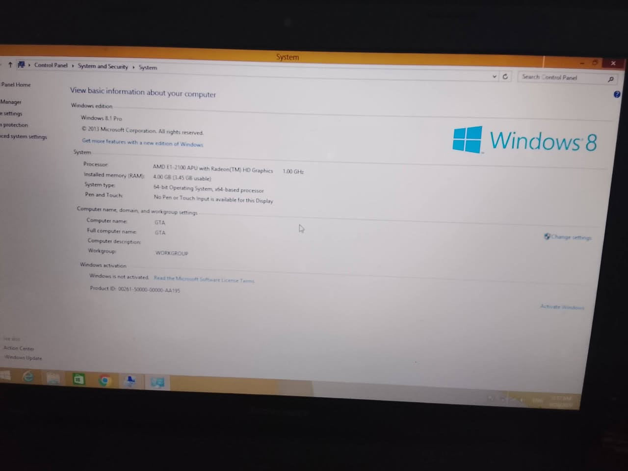 حاسبة لينوفو  Lenovo G505 للبيع رام 4 ذاكرة 500 شغالة بطاريتها شغالة السعر 125 الف وبيها مجال
ملاحظه بيها خط خفيف بل شاشة مابين 
مكاني بغداد بياع حي الاعلام رقمي واتساب ***********
حاسبة لينوفو  Lenovo G505 للبيع رام 4 ذاكرة 500 شغالة بطاريتها شغالة السعر 125 الف وبيها مجال
