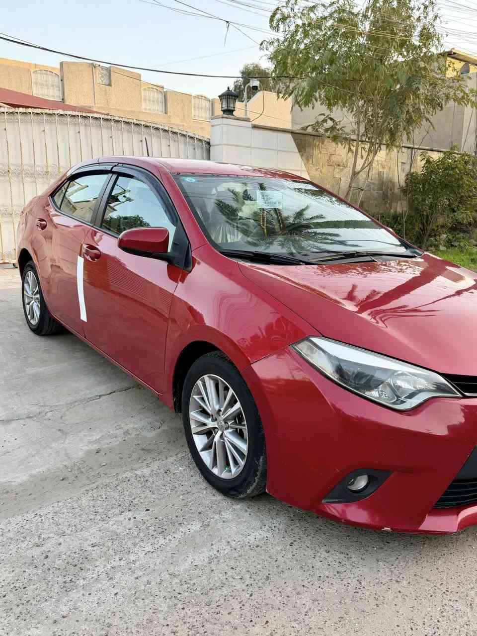 السلام عليكم
كورلا 2015 وارد امريكي
رقم بغداد باسمي الانكليزي تحويل ثاني يوم 
حادثها بنيد وجاملغ مصلحات 
نص فول بصمه تشغيل تحكمات سيتيرن 
نظام سبورت وايكو تبريد ثلج 
شاشه كامره كير مكينه تخم تاير تبريد ثلج 
صدر امامي خلفي السياره جديده جداً 
ماشيه 88 ميل حقيقي 
السعر  ١١٦ وبي مجال بسيط 
مكان السياره بغداد 
رقم الهاتف *********** 
((غير متواجد ع الفيس بوك))
