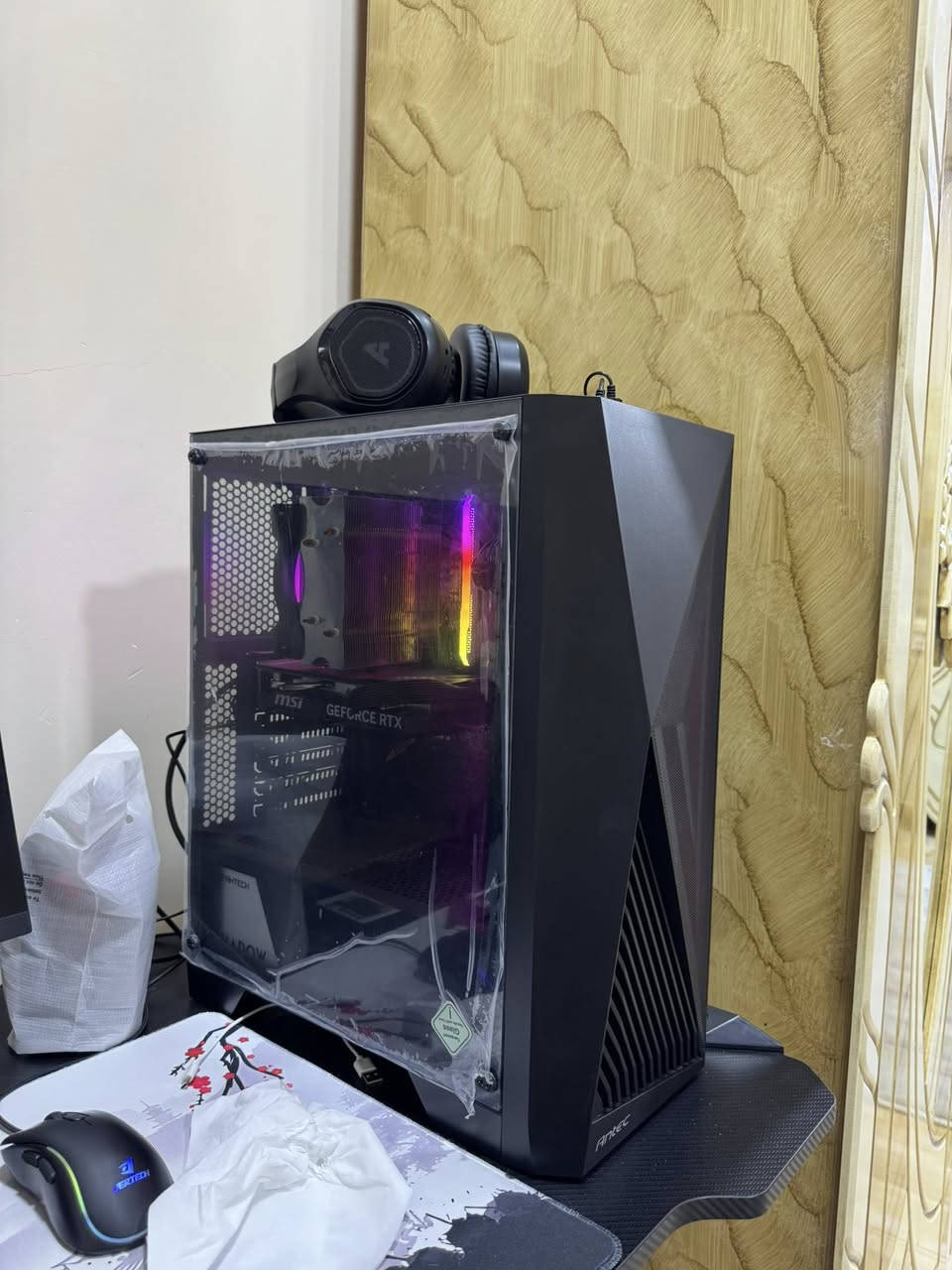السلام عليكم pc للبيع كامل والكامل اللّٰه
المواصفات :
H610
15 12
Ram 16 1x16 rgb 3600
RTX 4060
P.S 650
FAN RGB 3 كيس
M.2 1t Lexer
مع شاشه مع ميز كيمنك وماوس باد Aoc 100 hz 27 ing
وسماعات خراجيه ريددراكون
وكيبورد hb كيمنك ميكانيك مع ماوس
ubs 1 Kvg
اونلاين
السعر ما اعرف لان صارلي هواي ما طاب عله الفيس اليي تخدمه يراسلني واتساب أو خاص ويطي سعر بل يرضي اللّه
الرقم ***********
أدمن ❤️
