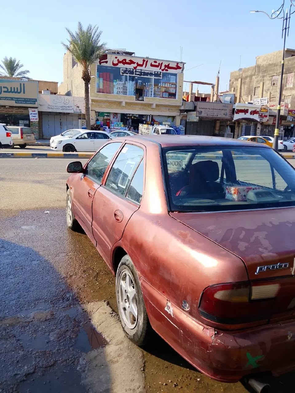بروتون موديل 2004 ما بيها اي نقص صدر جديد تايرات جديده وكلشي بيها جديد للبيع مكان صلاح الدين تكريت
السعر 45وبيها مجال رقم بغداد مشروع وطني شرط التحويل
الرقم: *********** ابو حسين
