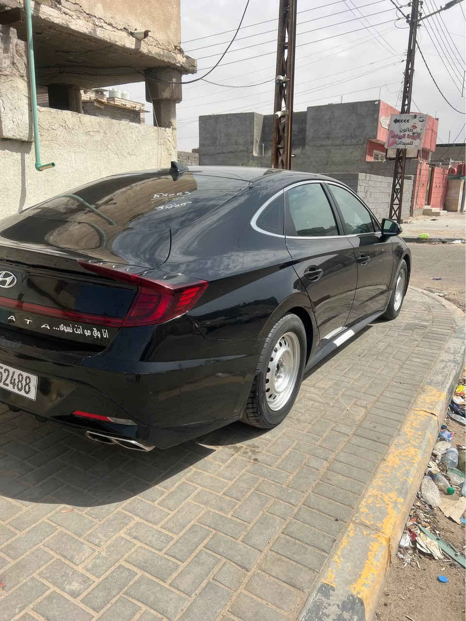 سوناته 2023معوقلين ب 27اصير حره بيه بنيد وباب الايسر وجاملغ الايسر وبيه الجاملغ الخلفي الايسر بيه صبغ ابيع صفحه مصبوغه ارباك ما طاك بس الي جوه الدوسه البانزين مكينه 2500 الي مرغوب تنفس طبيعي فول عده الفتحه *********** البصرة, العراق
