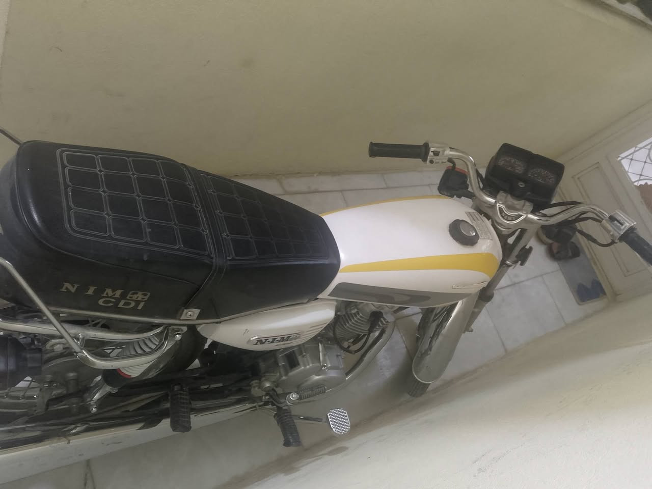 دراجه نامه امتياز جديده
مديل 25
اوراق سكنر 
صار 8شهر من مطلعه من معرض 
بعدها جديده ماماشيه 
سعرها 650 
مكانه كربلاء حي السلام 

رقمي ***********
