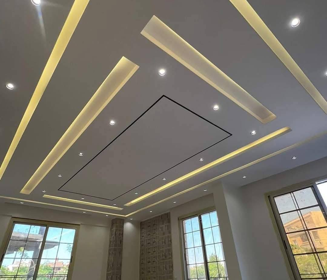 احدث الديكورات الجبس بورد خلفه مصري في بغداد 0778 327 3113
