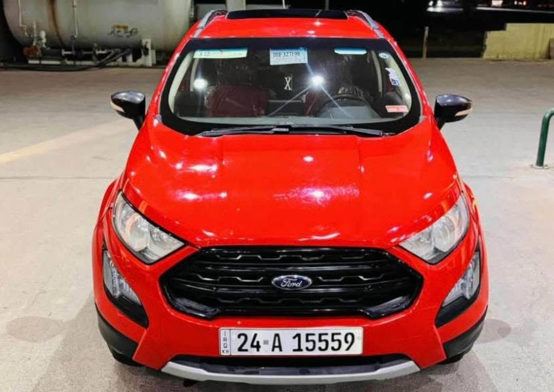 فورد ئیکۆ سپۆرت2021
 فول فول مواسفات 
75هەزار ڕۆیشتوە
بس بۆنیت سبوغە سۆنەرەکەیم داناوە
زۆر خاوێنە لەسەر دەقی شەریکە ماوە
سەنەوی و ژینگەی تا2029
سعری 95 وەرەقە.
***********
…..
فورد ايكو سبورت٢٠٢١
فول فول مواسفات
٧٥ الف ماشيه
بس بونت صبغ
نضيف باقي على وضع شركه
سنويه جديد لحد٢٠٢٩
سعر ٩٥ ورقه
*********** أربيل, العراق

