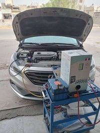 وبركاته تم بحمد الله تعالى صيانة سيارات المتابعين.. تنظيف منظومة.... م...