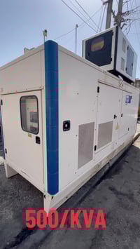 عرض 👈🏼موالد بيركز انكليزي   اصلي 550 KVA 👈🏼كاتم نسبه الكتم 90/100 👈🏼ال...