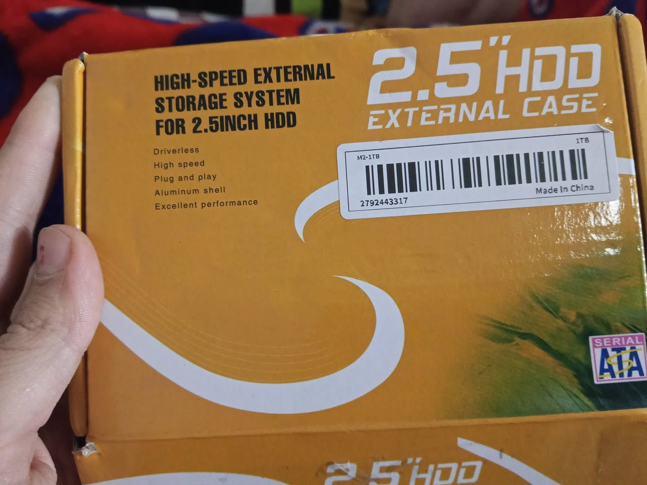 نظام تخزين خارجي عالي السرعة لأقراص HDD مقاس 2.5 بوصة واحد تيرا حط سعر وبالعافيه


**إذا كنت صاحب هذا الإعلان وتريد حذفه لأي سبب، رجاءا أرسل رسالة إلى الدعم الفني**