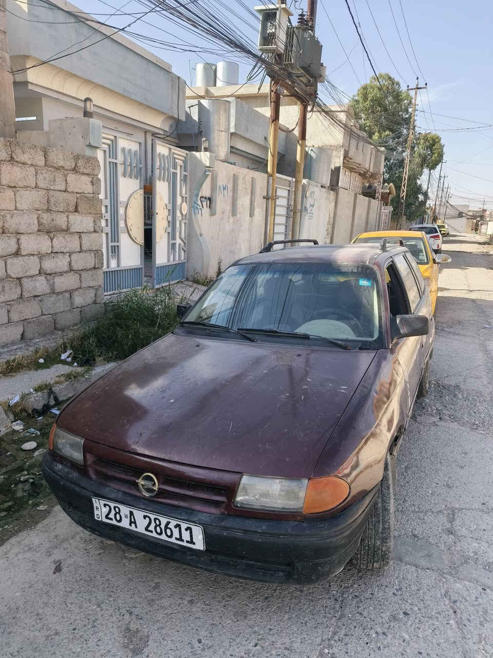 السلام عليكم
حججه‏أوبل أسترا استيشن حجم 16

‏موديل 1992

‏سنويه 2028

‏كير ومحرك شرط 

‏استيرن عادي 

‏رقم إنكليزي

‏رقم بابل راعيها بالموصل شرط التحويل

‏صبغ عام جماليه

‏بيها طخه موضحه بالصورة

‏السعر, 26 ورقه
*********** واتساب
