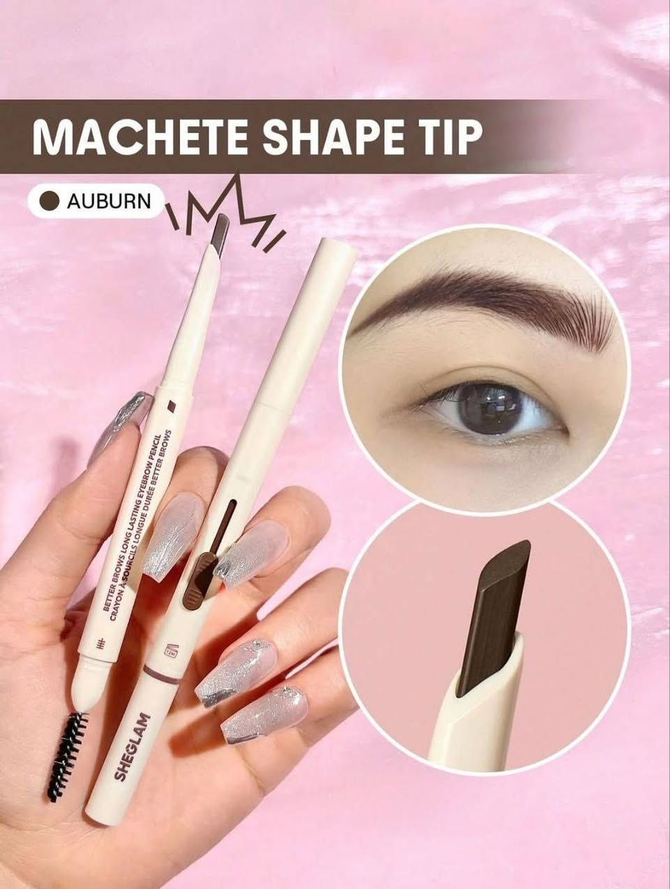 ⁨قلم حاجب شيكلام 🍫 🆕 SHEGLAM 
منتج سهل الأستخدام مميز جدًا بالرسم يرسـم الحاجب بلون بني 🤎✨ مع فرشاة صغيرة لتوزيع اللون ودمجـة 💫
ويملي فراغـات الحاجب بصورة طبيعية 
 • ثابت جدًا ضد الماء يدوم لفترة طويلة
• مستخلص مواد طبيعية لا تأثر على الحاجب
• أستغني عن جميع المنتجات من خلال منتج واحد🔴 

للطلب و الاستفسار دايركت


**إذا كنت صاحب هذا الإعلان وتريد حذفه لأي سبب، رجاءا أرسل رسالة إلى الدعم الفني**