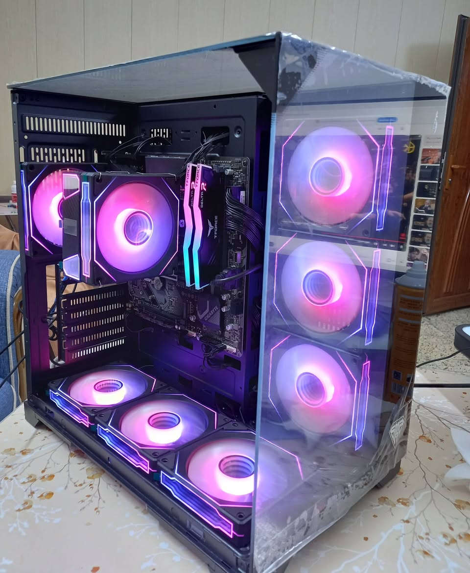 تجميعة جيل 13 كارت شاشة داخلي
المذربوردGIGABYTE B760M
المعالج i5 13400
الرامات T.FARCE RGB 16G 3600
الهارد M.2 1T 
بور سبلاي 650W 
كيس جام 7 فانات مع هاب مع ريمونت


**إذا كنت صاحب هذا الإعلان وتريد حذفه لأي سبب، رجاءا أرسل رسالة إلى الدعم الفني**