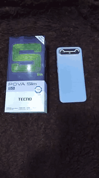 سلام عليكم تلفون  TECNO POVA Slim 5G للبيع مستخدم يومين بس مشحون مرتين بس بعده جديد لوك ولا شخط وحد
انحف تلفون اندرويد وزنه 156 غرام يعني خفيف لدرجه الشاشه 144هيرتز تلفون فخم شاشه منحنيه معروف بموصفاته  فول عل اخير سعر الجديد 295 مخذه ابيعه 270 بعده جديد تره مكاني كربلاء طوريج رقمي ***********
