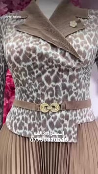 فستان 👗 راقي متوفر ب4الوان قياس واحد 1️⃣ متوفر توصيل لجميع العراق 0775...