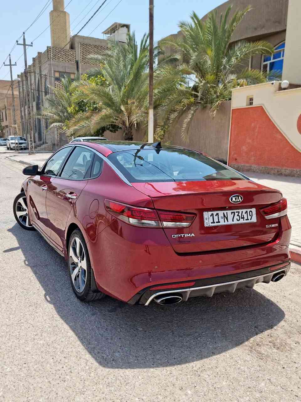 اوبتيما sx 18
#أوبتيما فئة SX فول مواصفات مرقم بغداد الحديث
#السعر :    128$ مع المجال

•المواصفات :

▪️الموديل : 18  2.0L توربو

▪️العداد : 129 الف ميل حقيقي

▪️ الويل : ويل كب حجم 18 مع تخم تايرات جديدة

▪️لايتات زينون اصل دوار مع الستيرن مع حاجب LED مع اشارة LED

▪️بصمات عدد 2 للأبواب مع بصمة تشغيل

▪️قمارة بانوراما

▪️حساس خلفي

▪️اشاير بالمرايا الجانبية

▪️رادار امامي وخلفي وجانبي (نقاط عمياء) بالمرايا الجانبية

▪️كامرة خلفية دوارة اصل مع الستيرن

▪️شاشة الدشبول حجم كبير للتحكم بايعازات السيارة

▪️گشن ذاكرة (خزن ميموري) لكرسي السائق

▪️تحكم فول كهرباء لكرسي السائق والراكب

▪️تدفئة وتبريد للگشنات الأمامية

▪️تبريد قطعتين امامي وخلفي

▪️سستم صوت هارمن كاردن

▪️ثلاث وضعيات للقيادة

▪️تحكم ستيرن جهتين بلوتوث وحاكية وكروس سرعة وتحكم صوت

ادامة كاملة للسيارة ماناقصها اي شي.. 
مكان السيارة: النجف..
 للاستفسار الاتصال ع الرقم ***********
