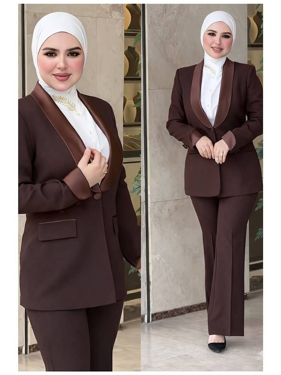 عرض بمناسبة شهر رمضان 
قالب راهي 
ق 42 يلبس وزن 63 إلى 70
ق 44 يلبس وزن 70 إلى 75
ق 46 يلبس وزن 75 إلى 80
ق 48 يلبس وزن 80 إلى 90
ق 50 يلبس وزن 90 إلى 95
ق 52 يلبس وزن 95 إلى 105
طقم قطعتين
طول الجاكيت 80 سم
طول البنطرون 105 سم
عرض البنطرون 26 سم
شغل توكسيدو 
قماش زارا ايطالي 
البنطرون من الامام يجي كمر عرض 6 سم مع جيوب شغاله 
من الظهر لاستيك 6 سم‎
الجاكيت من الظهر يجي قصات
جميع القياسات متوفره

42 44 46 48 50 52

السعر  فقط 40

#متابعون
#اشارة
#فاشن


**إذا كنت صاحب هذا الإعلان وتريد حذفه لأي سبب، رجاءا أرسل رسالة إلى الدعم الفني**