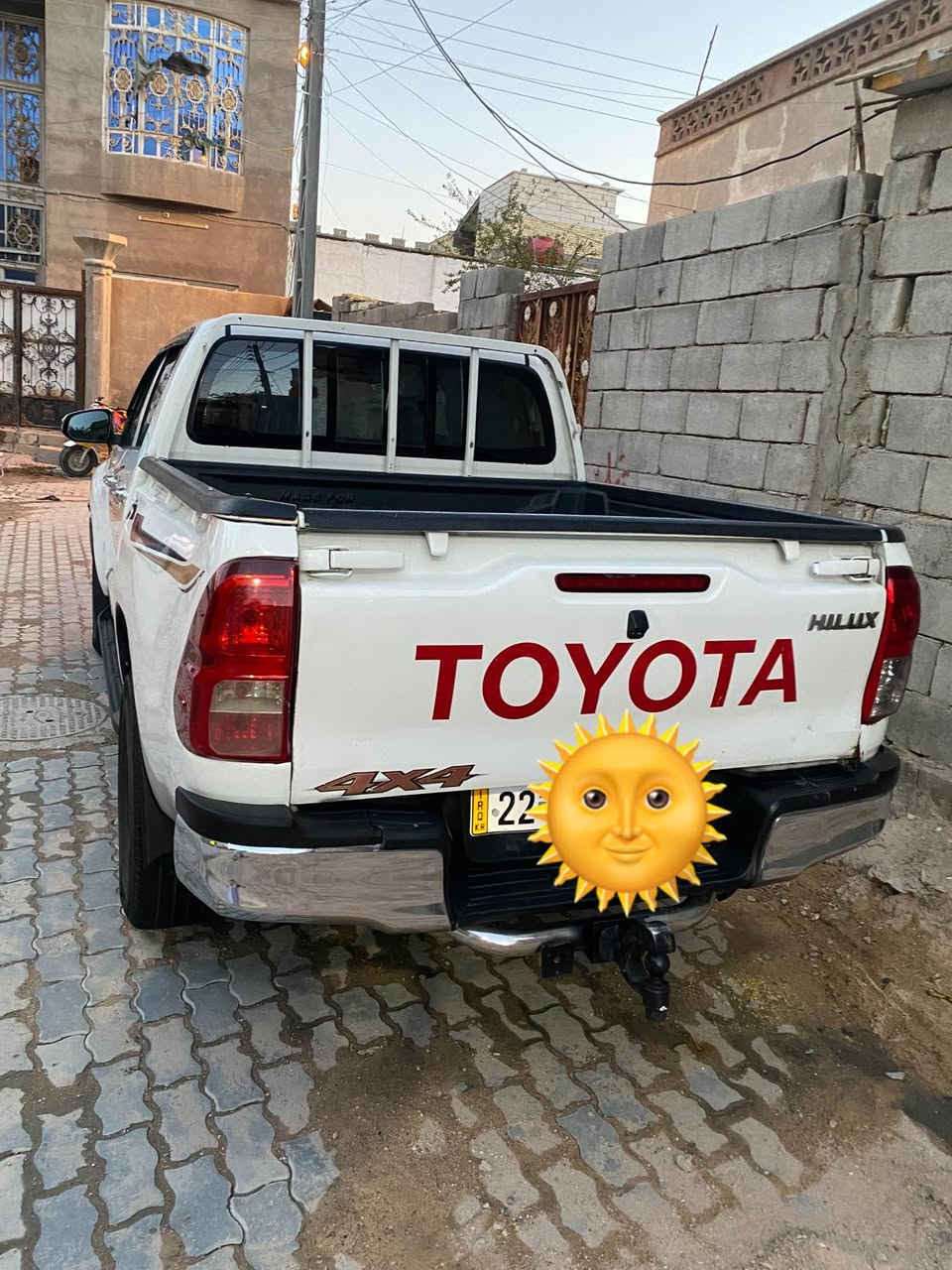 هايلوكس مديل 2020 فور ويل اوتماتيك كاز  سياره بيها جاملغ الايمن وبيها مكانات صبغ مكينه لا تنقيص ولا تبخير تبريد جاهزه تخم تاير سنويه لل2031رقم وهزه جديده تحويل وكاله سعر 215$
للاستفسار /***********
