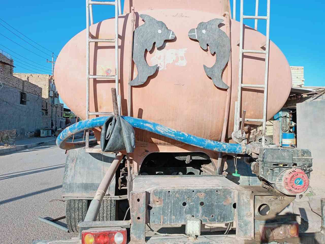 هينو موديل 80 مكينه تبخير التانكي 13 طن مكان ميسان الرقم ***********
