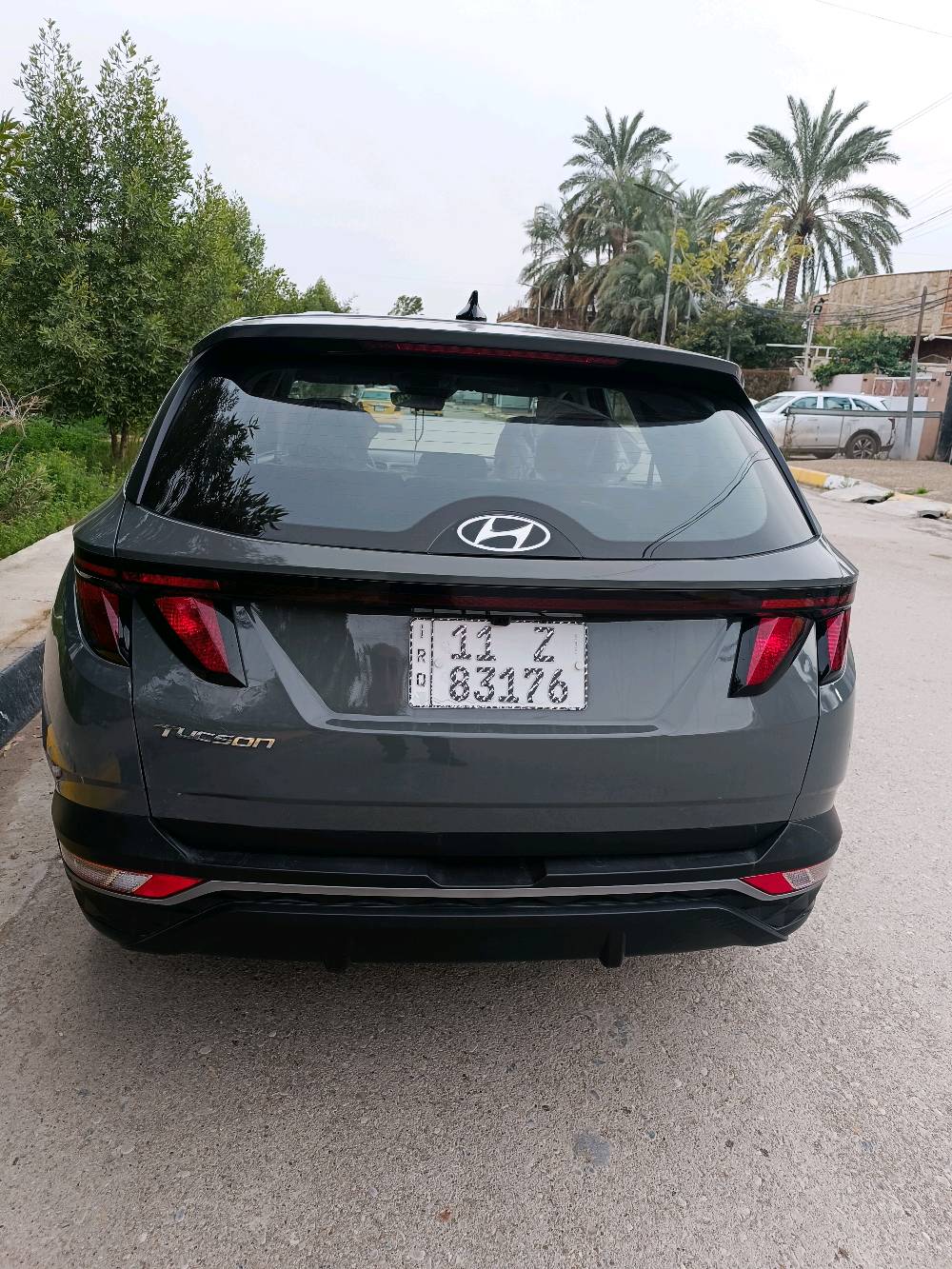 توسان امريكي مواصفات se موديل 2024 لون اسمنتي مميز رقم بغداد بأسمي 
 ماشية 18000 كم محرك 2500 ضرر قرب الرقم منطقة صغيرة بالصندوق بدون ايرباك.. 
مكان ديالى بعقوبة 