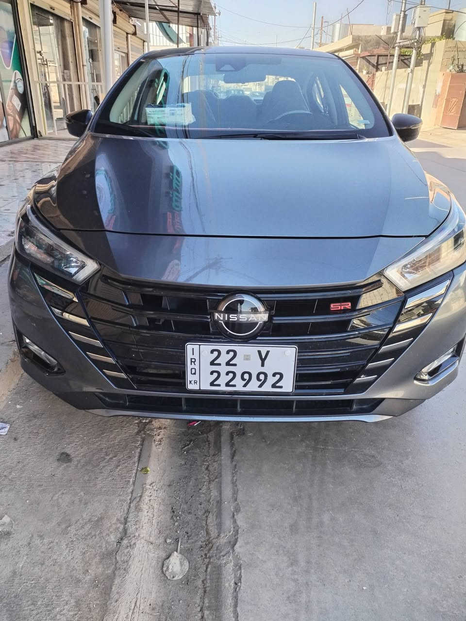 للبيع نيسان فيرسا 24 SR  اعلى فئة
السيارة جاهزه بالكامل ما بيها اي نقص مرقم اربيل  
مداور ثاني يوم موصفات فول ماشية 50الف
مكانها كركوك 
السعر 126 قابل للتفاوض 
رقم بي واتساب ***********
موصفاتها
تشغيل عن ببعد - شاشة تدعم Apple CarPlay - شاحن موبايل لاسلكي

قراءة ضغط / مستوى الإطارات - توقف ذاتي أمامي + خلفي

مثبت سرعة + مانع منحدرات تدفئة بالكشنات (المقاعد ) تكييف / تبريد إلكتروني " بصمة تشغيل + بصمة أبواب + فتح الصندوق

نقطة عمياء - إشارات بالمرايا - نظام ترحيب عند الدخول

نظام تنبيه وارتجاج المقود عند الخروج من المسار - السياره فول ١/1 رقم أربيل سنويه ٢٠٣١ هزة جديدة ( الضرر جامرلغ ربع  بارد جهة السكن مال سايق وبونيد مصبوغ كلير بأمريكا ) وصور الحادث موجودة بالمنشور مع سونار أيضا
