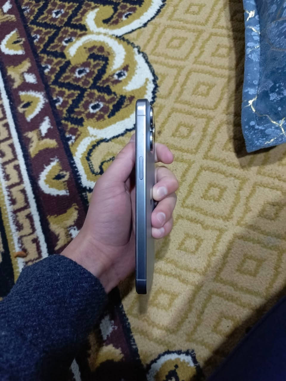 السلام عليكم
iPhone 15 Pro Max 
ذاكرة 256 
بطارية 88
دبل سيم كارت 
لون تيتانيوم 
جهاز وكالة شرط 
← 1150 وبي مجال


**إذا كنت صاحب هذا الإعلان وتريد حذفه لأي سبب، رجاءا أرسل رسالة إلى الدعم الفني**