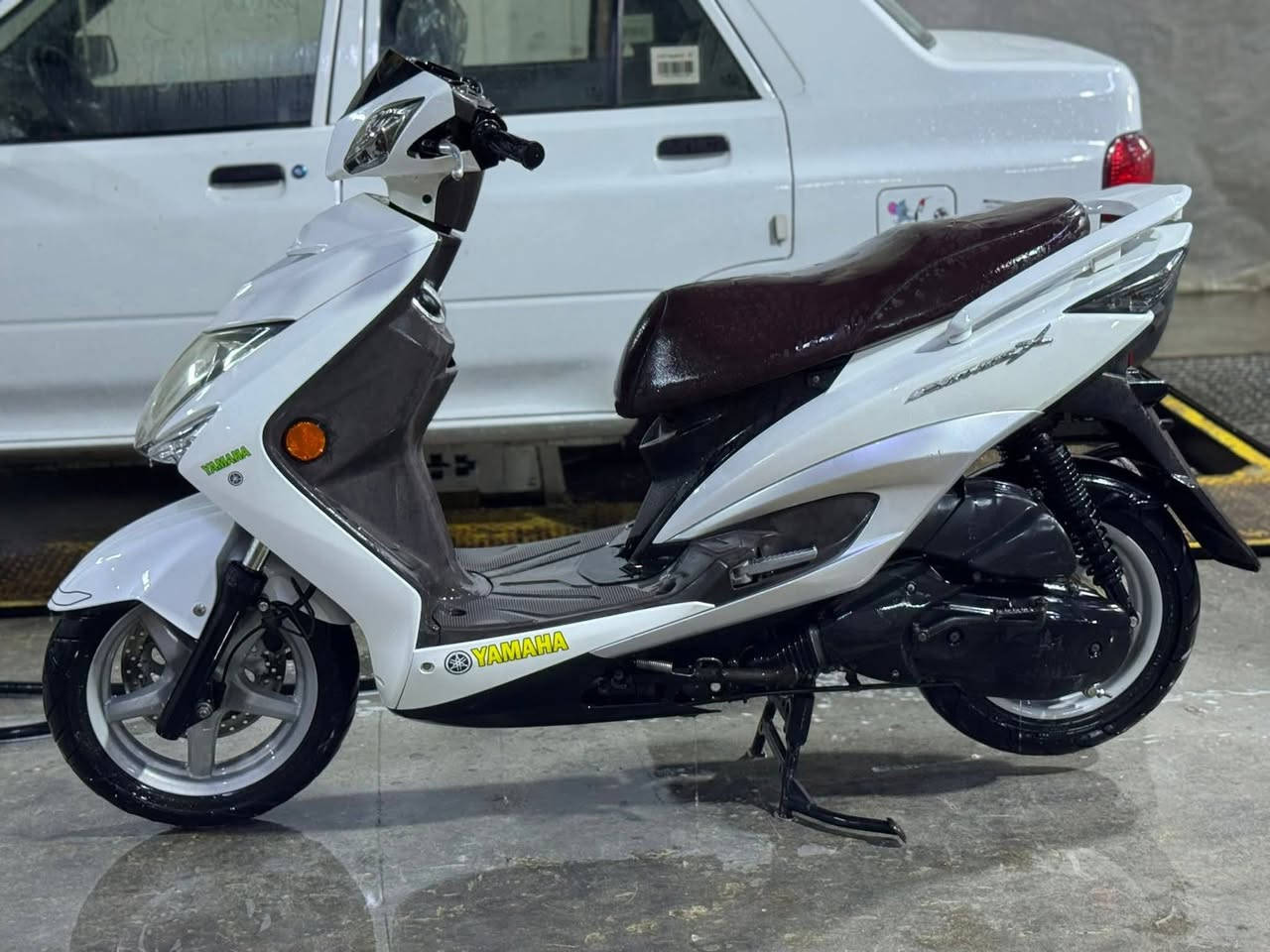 سلام عليكم دراجة سكنس لد ياباني نوزل خطين قبق نفخ ستان كهربائي جديده ومكفولة من كلشي ماشية 30 ألف مستعجل على بيعهه اتصل وبيك خير وتدلل 
العنوان بغداد جكوك 
التوصل ‭٠٧٨٨ ١٦٩ ٣٠٠٣‬
