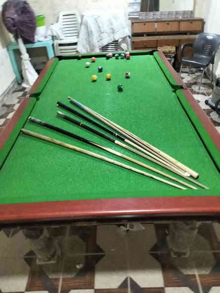 اسلام عليكم بلياردو للبيع المكان موصل الجنب الايسر ***********
