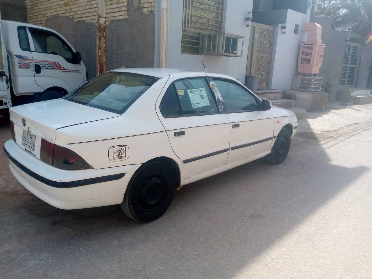 سمند للبيع موديل 10 عوزهة ترتيبات ولجامة الكدام مكسورةالسعر 22وبيهة مجال استفسار خاص او *********** مكاني نجف
