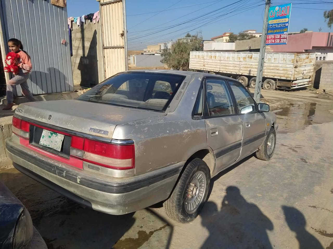 السلام عليكم
سياره ماصده 🙋 
موديل1990👋
 شرط التحويل 🚦 
كاربون بانزين ⛽ 
 محرك وكير شرط 👋 
الاتصال على الرقم ***********
