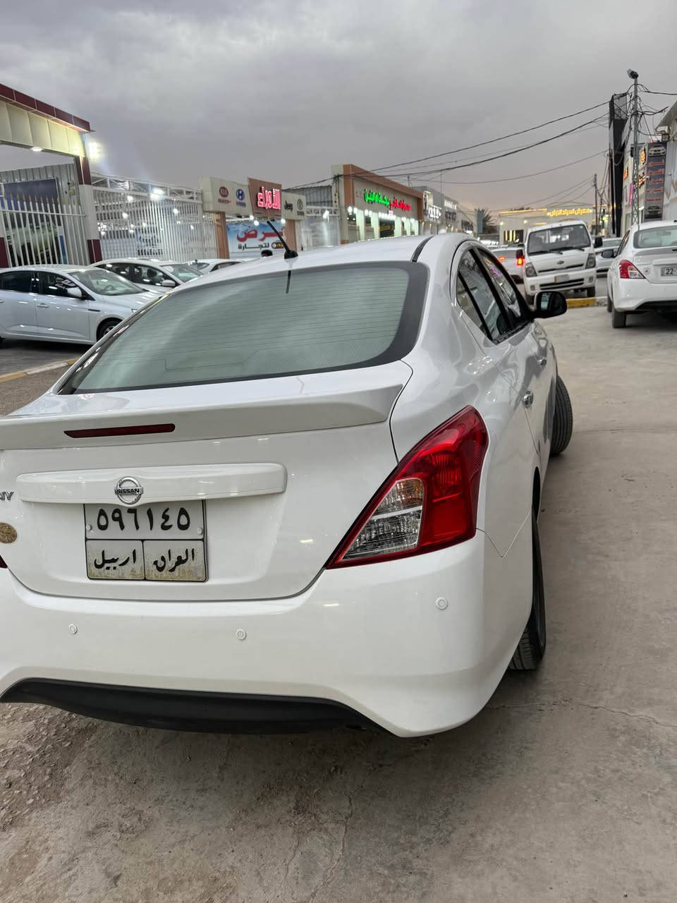 نيسان صني هندي بليته زركه
موديل 2020
باسم شركة المهند 
مكانها النجف الاشرف 
*********** النجف, العراق
