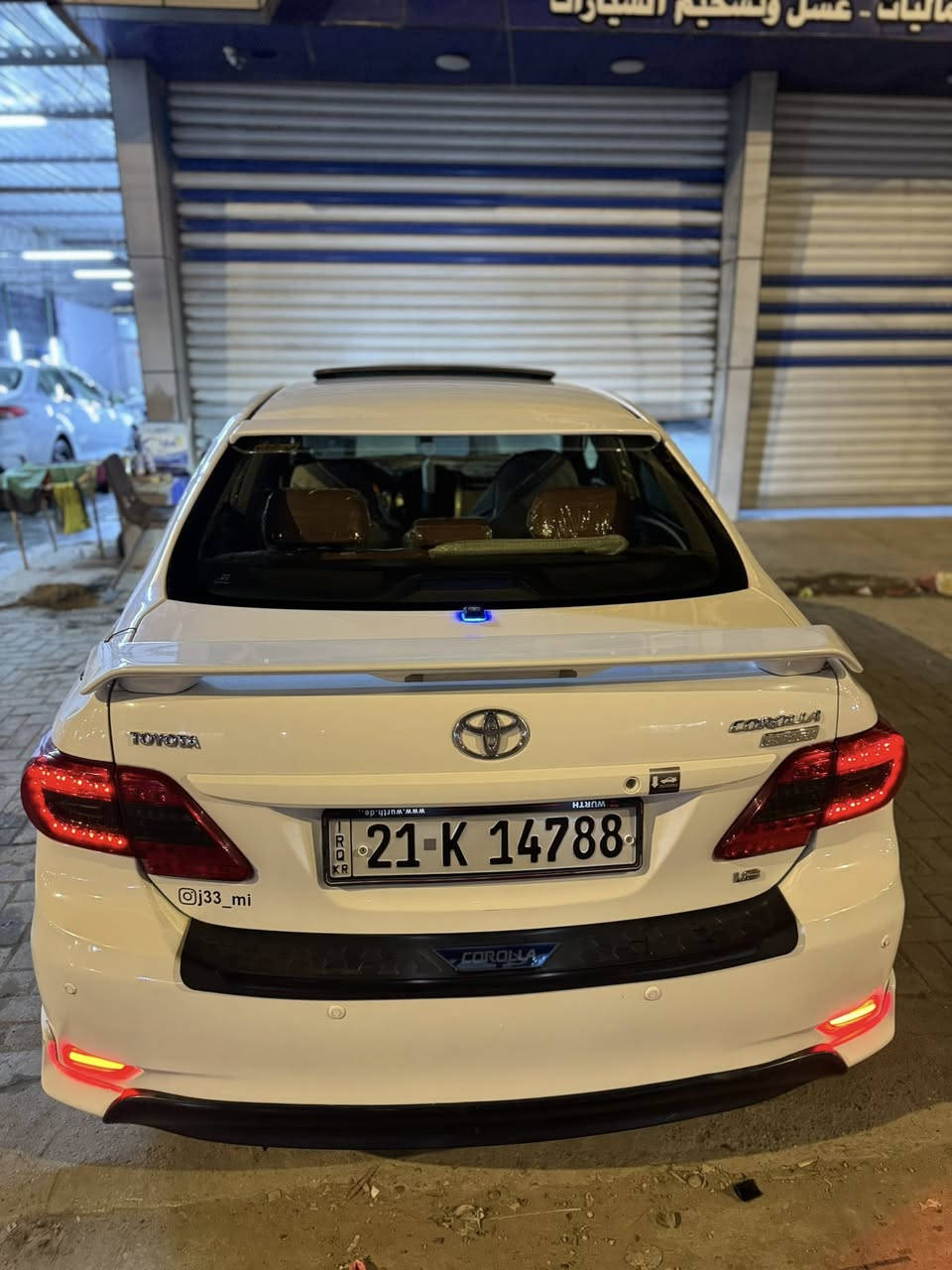 كورلا للبيع   13sفول مواصفات جاهزه مابيه اي نقص سياره خير من الله حساسات فتحه لايت زنون عالي ناصي سياره جلدبردات كفاله عامه عدا جاملغ مرشوش بدون اي دواخل عندي صوره قبل لاصبغه سياره رقم سليمانيه بسمي تحويل ثاني يوم  سعر 150 بيه مجال لاستفسار لاتصال /***********
