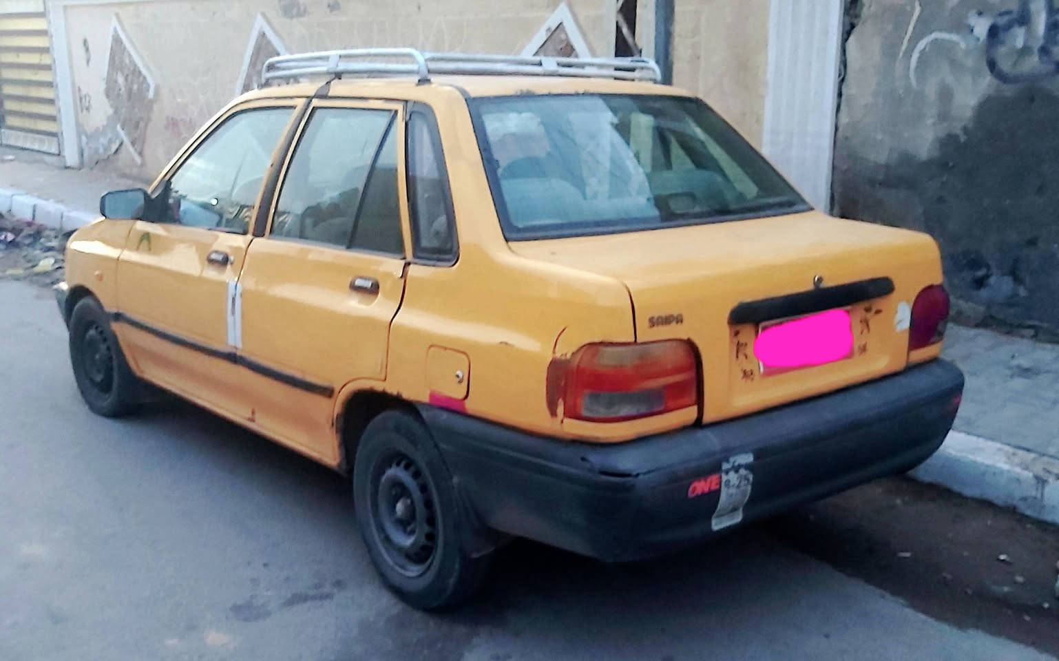 للبيع فقط ..
سايبا ٢٠١٢ بغداد احمر صدامي (مااندل راعيهة ) يعني كوم حديد اتكفل سرقة وعشائر .. كير مكينه مكفولات كهربائيات كيجات كلهة شغالة تايرات دبلات كلة نظيف وعالفحص.. سيارة بلاد بدون حادث.. السعر ١٣$ هاتف *********** بغداد الحسينية الراشدية
