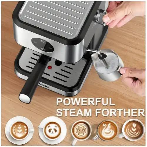 جهاز قهوة اسبريسو المنزلية، السعر 95 الف والتوصيل مجاني لكافة انحاء العراق.
إنها تُحضّر أفضل أنواع القهوة الرغوية اللذيذة، ولديها أفضل بخار لتكثيف الحليب.


**إذا كنت صاحب هذا الإعلان وتريد حذفه لأي سبب، رجاءا أرسل رسالة إلى الدعم الفني**