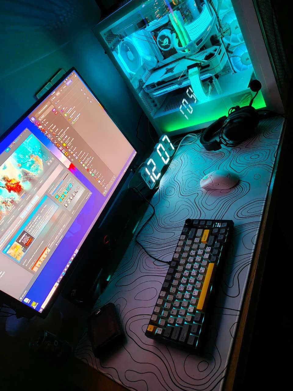 تجميعة PC ثيم ابيض ASUS ROG STRIX 
GPU :: RTX 3080 ASUS ROG STRIX OC WHITE⚪

CPU :: INTEL CORE I5 13600KF BOX

M.B :: B660 ASUS ROG STRIX A GAMING WIFI DDR5 WHITE⚪

RAM :: T.FORCE DELTA 32GB 6000 RGB WHITE⚪

PSU ::  CORSAIR RM850X GOLD FM

SSd::  M. 2 NVME 1TB Predator  G7000 Gen 4
COOLER :: ASUS ROG STRIX LC II 360 ARGB WHITE⚪

CASE :: CORSAIR 5000D AIR FLOW AF FAN WHITE⚪

FAN :: LIAN LI SL 120 V2 WHITE

ACC :: LIAN LI STREMER PLUS M.B :: GPU
شاشة شاومي 2k 180 hz 
ماوس هايبر اكس + كيبورد ajazz
سبيكر مسطره
UPS High Power 3000 va
السعر 
2.500.000
مليونيين و500الف


**إذا كنت صاحب هذا الإعلان وتريد حذفه لأي سبب، رجاءا أرسل رسالة إلى الدعم الفني**