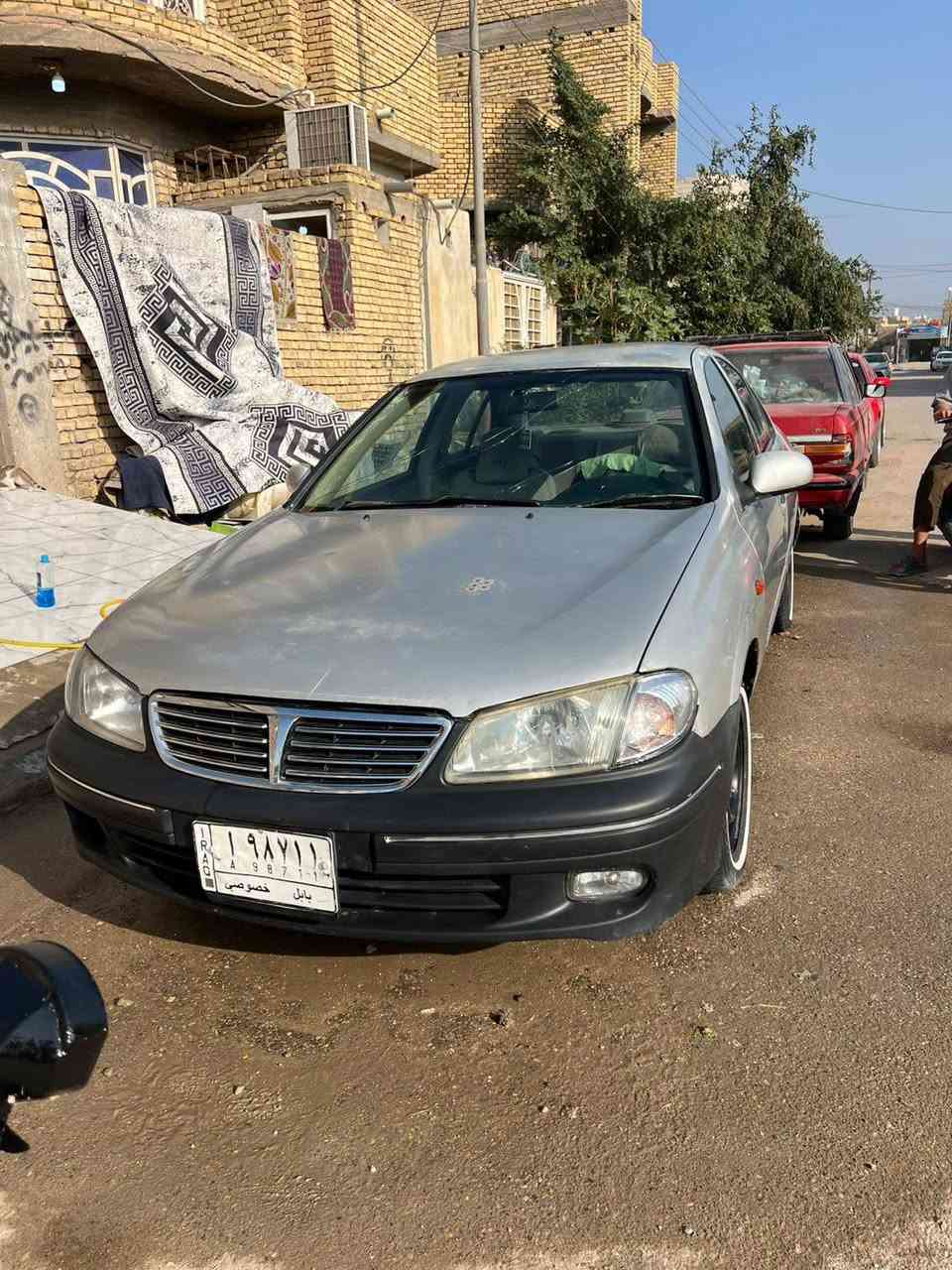 السلام عليكم 
نيسان صني موديل 2000 رقم بابل حداديه نص ونص 
كير محرك اصوليات السعر قفل قفل 45 راعيها يريد مداور
المكان الناصريه المركز 
اي شي عن اتصل وبخدمتك ***********
