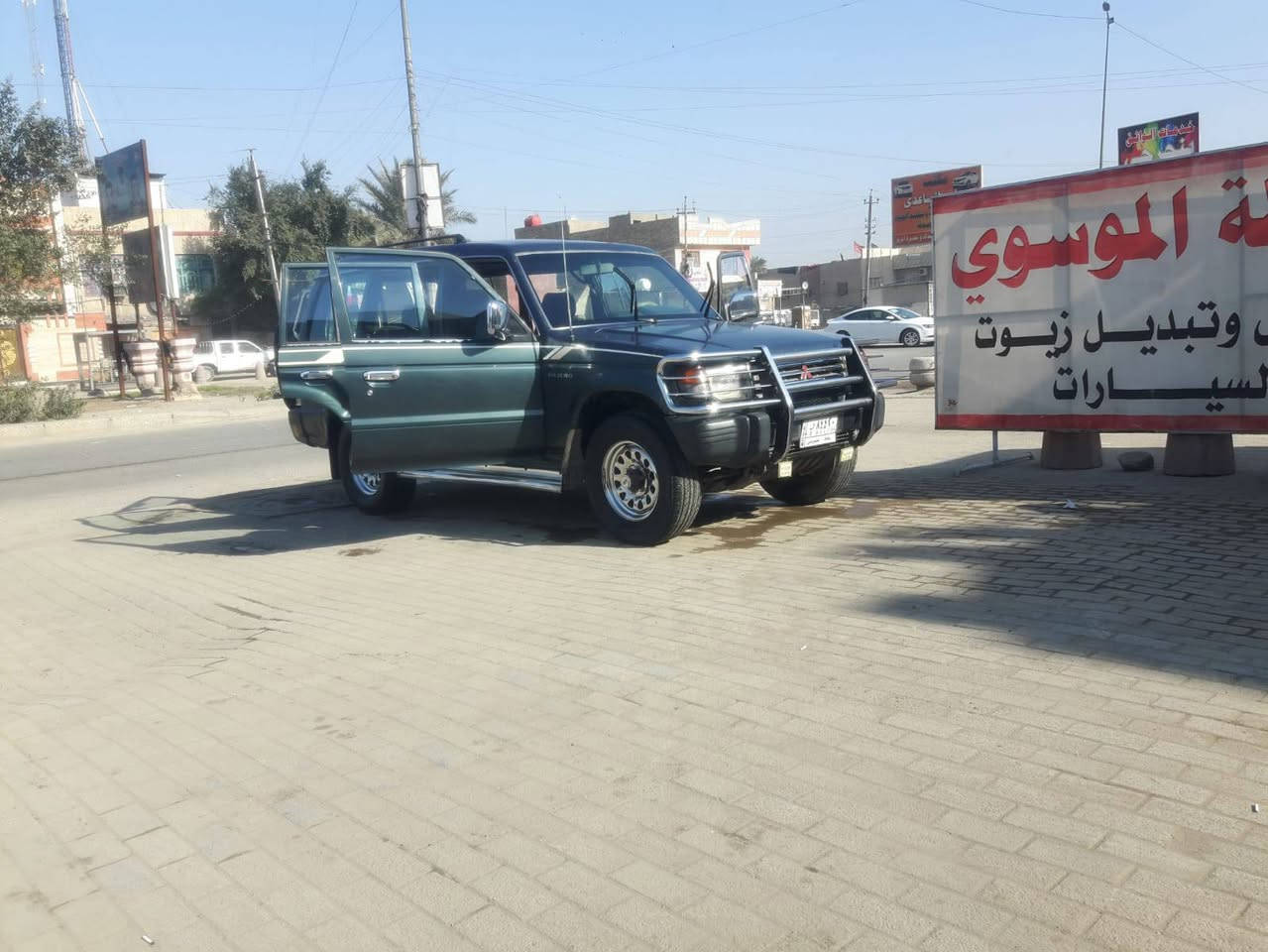 سلام عليكم باجيرو موديل 94 مكفولة من الصبغ والظربة بلادي خير من الله تبريد شغال رقم بغداد بسمي تحويل ثاني يوم المكاني المشتل الرقم  ‏‪***********‬‏ بغداد, العراق
