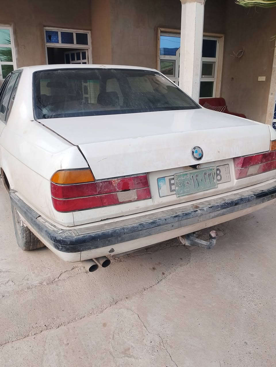 السلام عليكم بي ام 735موديل 91رقم نينوى فحص تحويل شرط كير عادي محرك شرط طخم امامي خلفي شرط تواير نص عمر صبغ الجاملغ الخلفي  اليمين السعر 25وبيها مجال مراوس يرهم ‏‪***********‬‏
