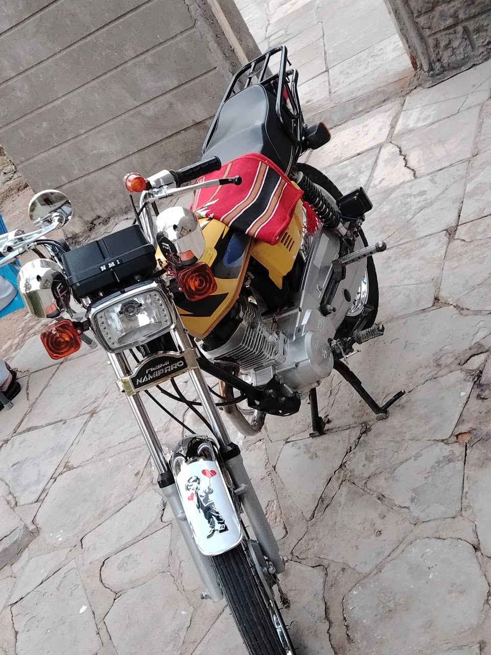 للبيع (كلك) سيجي نامه مكينه وشاصي25 ولباقي كله26 غراض كله اصلي مختم مفتوحه بس ولفات شرط شلعه ومعدل خير من الله ماعايزه برغي احلا من الصوره السعر 550 قفل مكاني غماس الشراي يتصل***********

