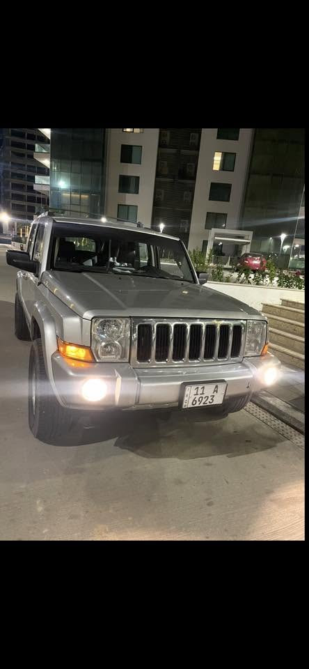 جيب كومندر موديل 2008
حدث امريكه جاملغ صفحت السايق 
والجملغ صفحت  السكن صبغ فقط 
صبغ البنيد بسبب الجراد  
رقم جديد بغداد 
داخله جلد 
محرك 7.3 وكير واكسل مكفول
السياره عليه ترفيعه 2.5 انج
صدر امامي جديد منضومه تبريد جديده 
منضومه بانزين كامله جديده 
بيه منضومه غاز ٦٠ لتر 
تحكم ستيرن حساسات خلفيه 
السعر ١٠٥ 
***********
