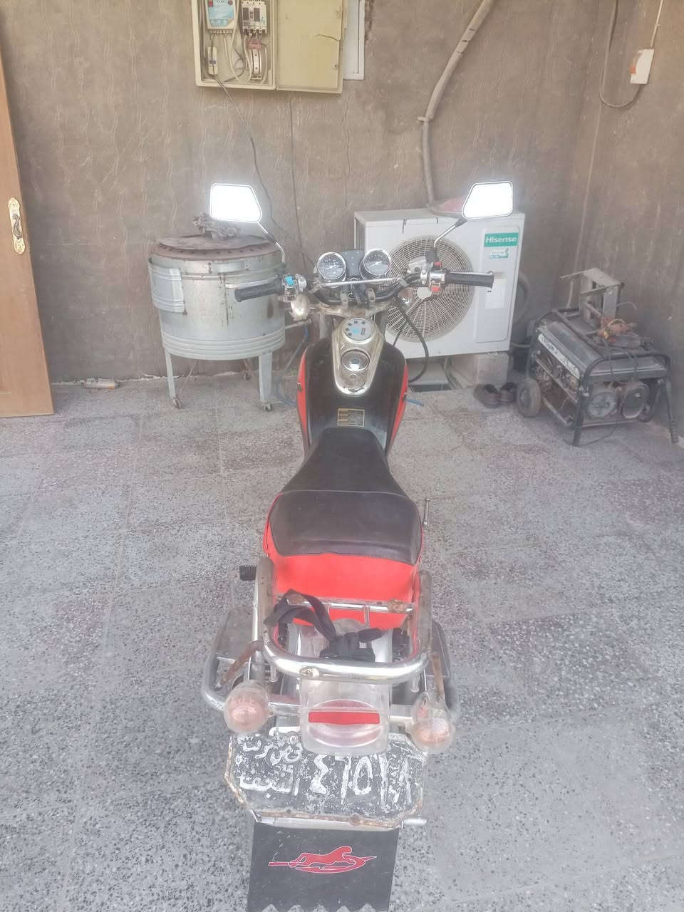 دراجه جونده صقر 5گير،،تعمير جديد،،رقم وسنويه،،كلشي بيها شغال،،السعر 500،،مكانها كوفه،،براكيه للاتصال،،***********
