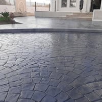 ستامب كونكريت • كونكريت ملون • مقاوم سيارات