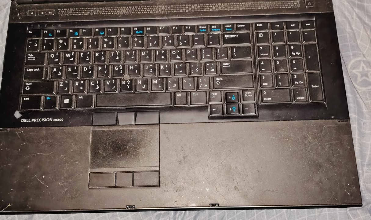 لابتوب دل dell precision m6800
كور اي سفن جيل رابع كارت شاشه خارجي 4 جيجا
 nvida quadro k4100m

رام ١٦ جيجا
هارد 512 ssd جيجا
حجم الشاشه 17.3
وندو ١٠ برو
كيبورد عربي انجليزي
كامره
نضافه 85
يشغل ورد اكسل طباعه تصفح والعاب متوسطه قويه gta 5 pes 21 red dead 2
السعر 300 الف عراقي
متوفر توصيل الفلوجة, الأنبار


**إذا كنت صاحب هذا الإعلان وتريد حذفه لأي سبب، رجاءا أرسل رسالة إلى الدعم الفني**